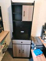 Costway Küchenschrank Buffetschrank schwarz 180cm x 60cm x 40cm Bayern - Erlangen Vorschau