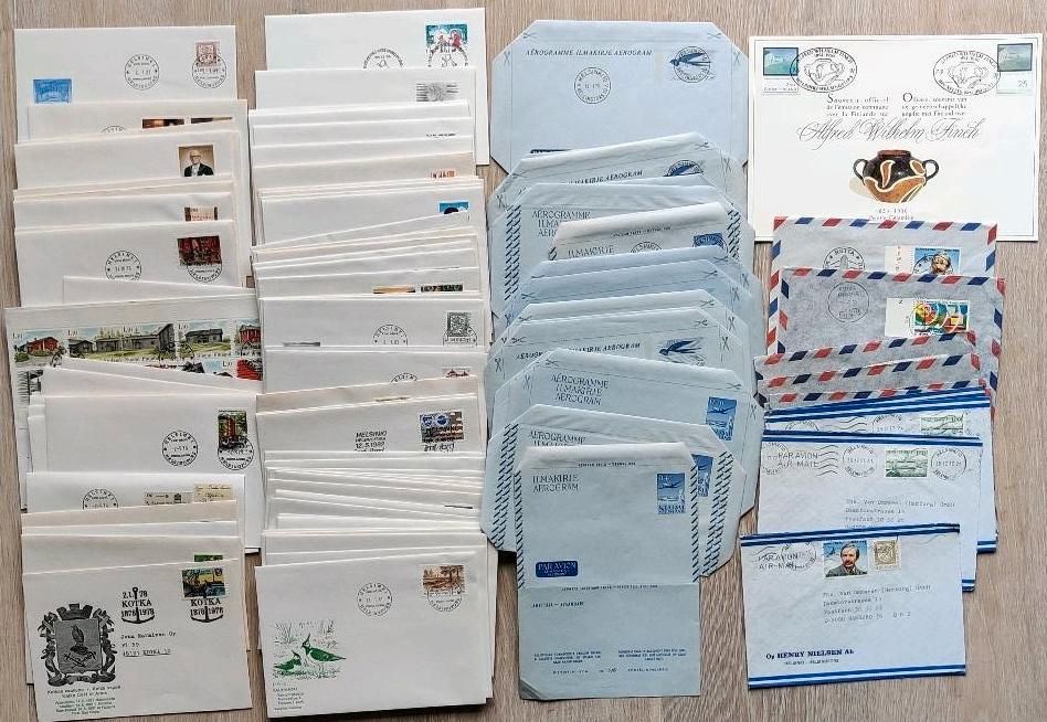 Skandinavien Konvolut Briefmarken Ersttagsbriefe FDC Diverses in Bargteheide