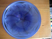 Design Glasschale blau, 37 cm br. Einwandfrei, wie Neu! Eching (Niederbay) - Eching Vorschau
