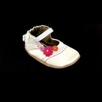 Robeez Krabbelschuhe Babyschuhe Leder Pink Weiß 18-24 Monate NEU Niedersachsen - Braunschweig Vorschau