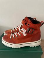 Neue, hochwertige Echtleder Sneaker von Paul Green Gr. 41 pumpkin Bayern - Kiefersfelden Vorschau