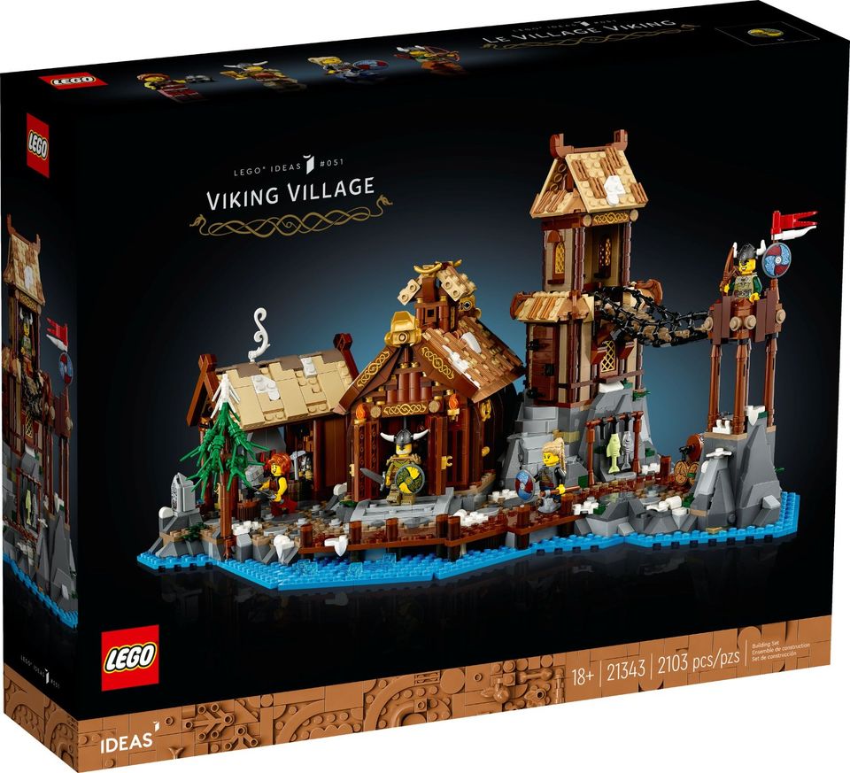 LEGO® - Wikingerdorf  (21343) - IDEAS + NEU + OVP in Zeithain