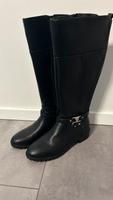 GUESS Damen Boot lange Stiefel schwarz Winterschuh Leder Wandsbek - Hamburg Hummelsbüttel  Vorschau