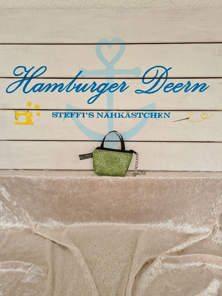 Schlüsseltäschchen „Sweety“ Glitzergrün in Hamburg