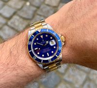 ⚜️ Vintage Rolex Submariner 16613 Stahl/Gold light purple dial Nordrhein-Westfalen - Moers Vorschau