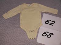 Langarm Body gelb Gr.62/68 Baden-Württemberg - Linkenheim-Hochstetten Vorschau