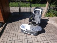 Emmaljunga Kinderwagen in Grau (Wanne und Sportsitz) Baden-Württemberg - Heimsheim Vorschau