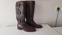 TAMARIS Damen LEDERStiefel Stiefelette Boots, braun, Gr. 39 Niedersachsen - Detern Vorschau