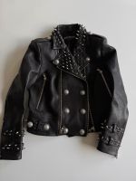 BALMAIN lederjacke Nieten Roxx Leder schwarz biker Luxus Niedersachsen - Lüneburg Vorschau