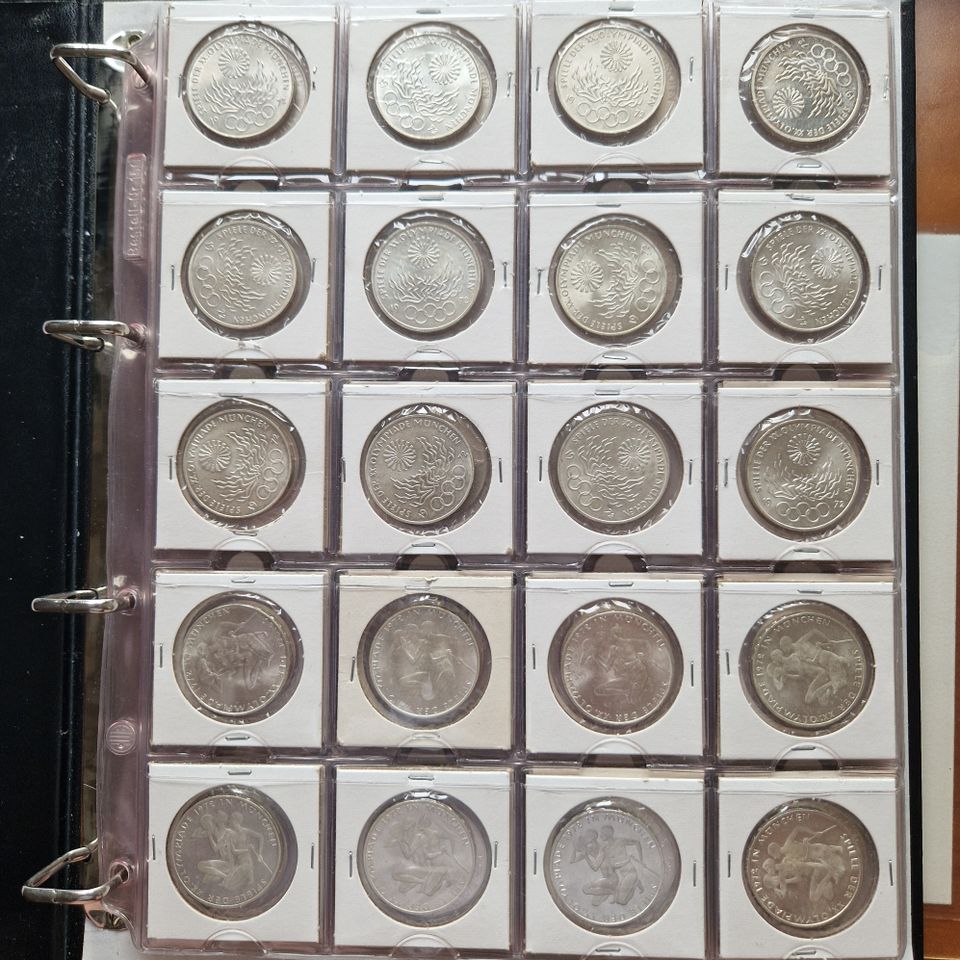 Silbermünzen in Bochum