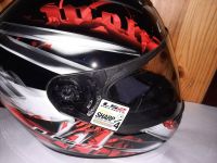 Helm Größe XS , L2 Helmets Motorrad Roller schwarz rot mit Tasche Niedersachsen - Celle Vorschau