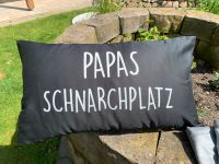 Kissen Papa, Vater, Name Schnarchplatz personalisiert Niedersachsen - Visbek Vorschau