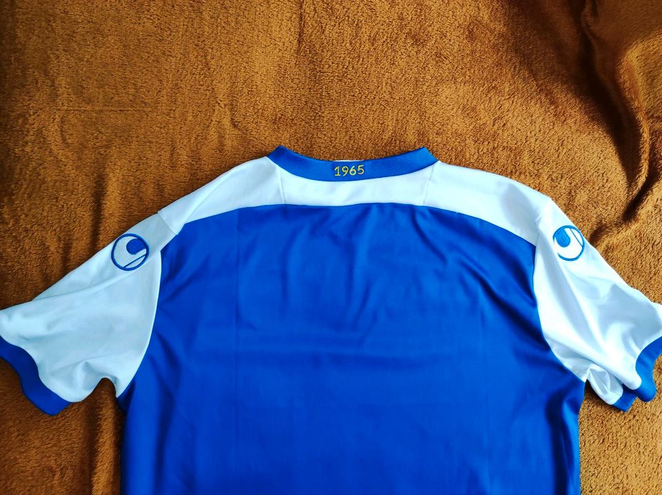 1.FCM Fußball-Shirt /blau gr.M in Magdeburg