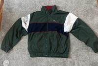 Lacoste Retro Trackjacket |Grün/Weiß/Gestreift| Größe S/XS | Niedersachsen - Aurich Vorschau