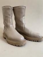 Stiefel Stiefeletten 39 greige taupe combat docs Gummistiefel Hessen - Oberursel (Taunus) Vorschau