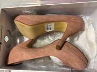 Neu!Pumps Velours nude 39 Schleswig-Holstein - Quarnbek Vorschau