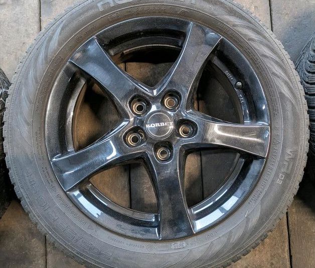 4 x 16" Winterkompletträder Alu VW Seat Skoda Nokian 205/55 R16 in Radeberg