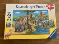 OVP Ravensburger Puzzle 2x24 Teile „Zoo“ Baden-Württemberg - Buchen (Odenwald) Vorschau