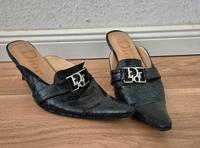 DIOR Damenschuhe Mules Pumps Heels Slipper Größe 37 Schwarz Schwerin - Altstadt Vorschau