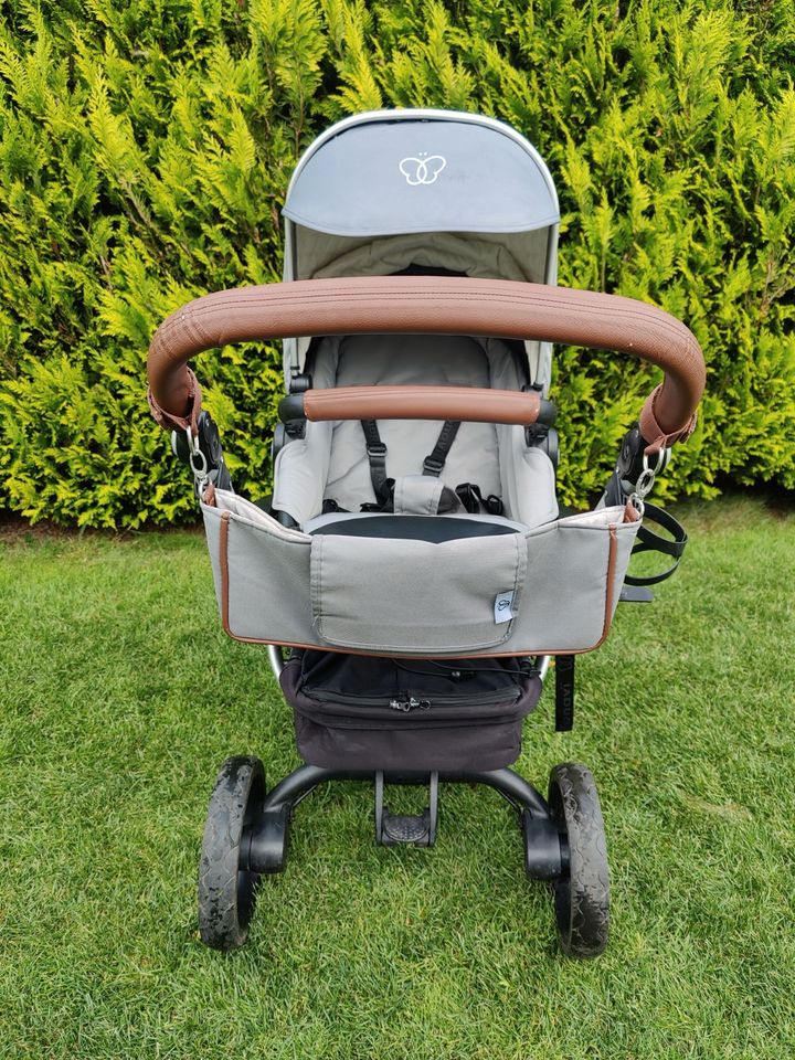 Bonavi Kinderwagen mit Babyschale und Sportsitz in Lebach