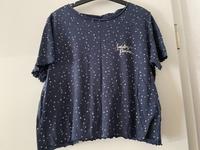 Shirt T-Shirt in blau mit weiß Hessen - Kelsterbach Vorschau