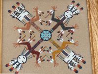Sandbild USA Motive indigene Bevölkerung Navajo American Nordrhein-Westfalen - Kaarst Vorschau