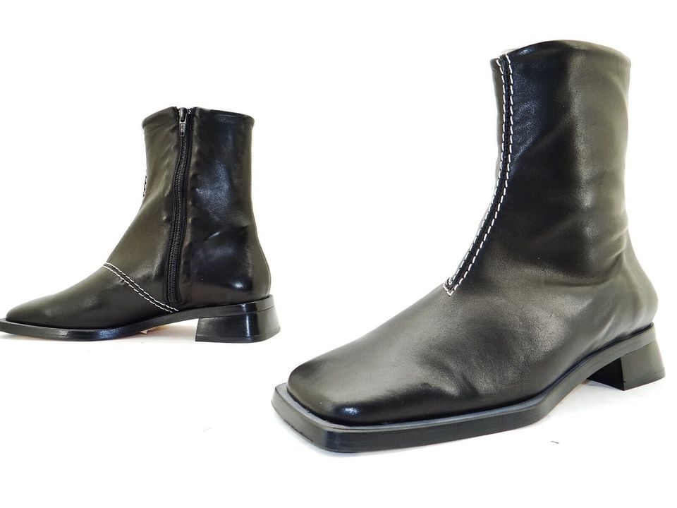 Miista AROHA Stiefel Stiefeletten Chelsea Boots Schuhe Schwarz 39 in Stadtallendorf