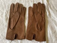 Feine Lederhandschuhe, handgefertigt, Größe 8,5 Bayern - Vaterstetten Vorschau