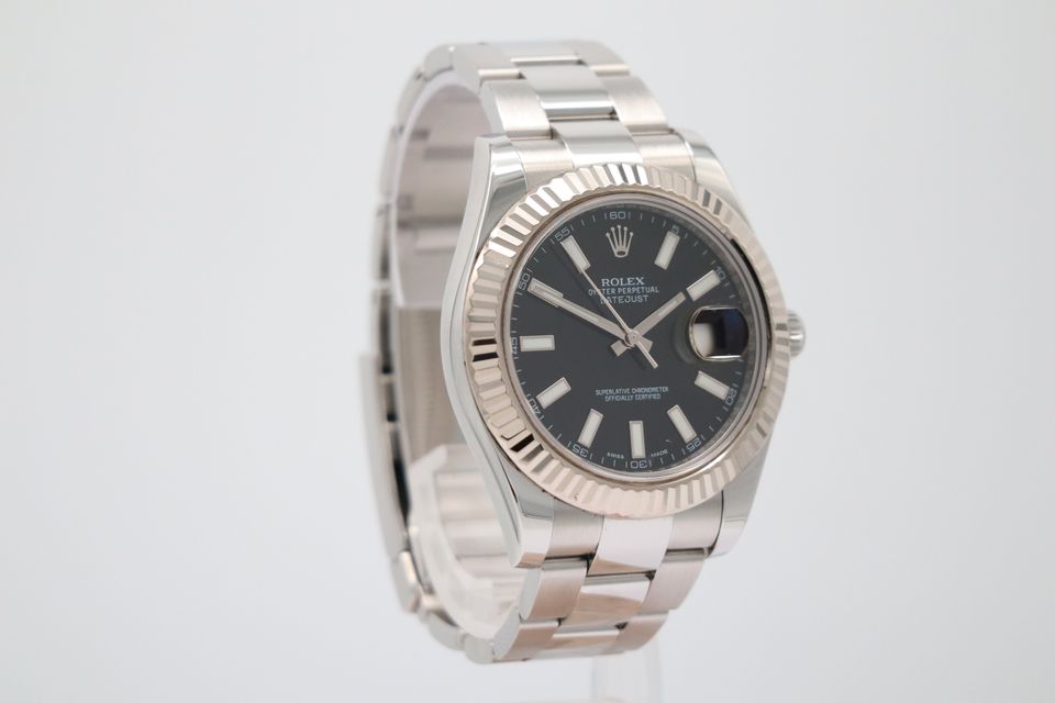 Rolex Datejust II 41mm Automatik Herrenuhr 116334 Box + og. Papie in Düsseldorf