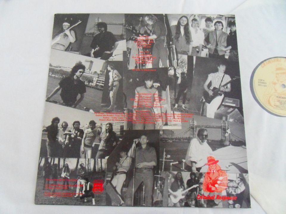 Blackmayne - Same - Rare Metal Vinyl 1985 Motörhead - Saxon in Trier