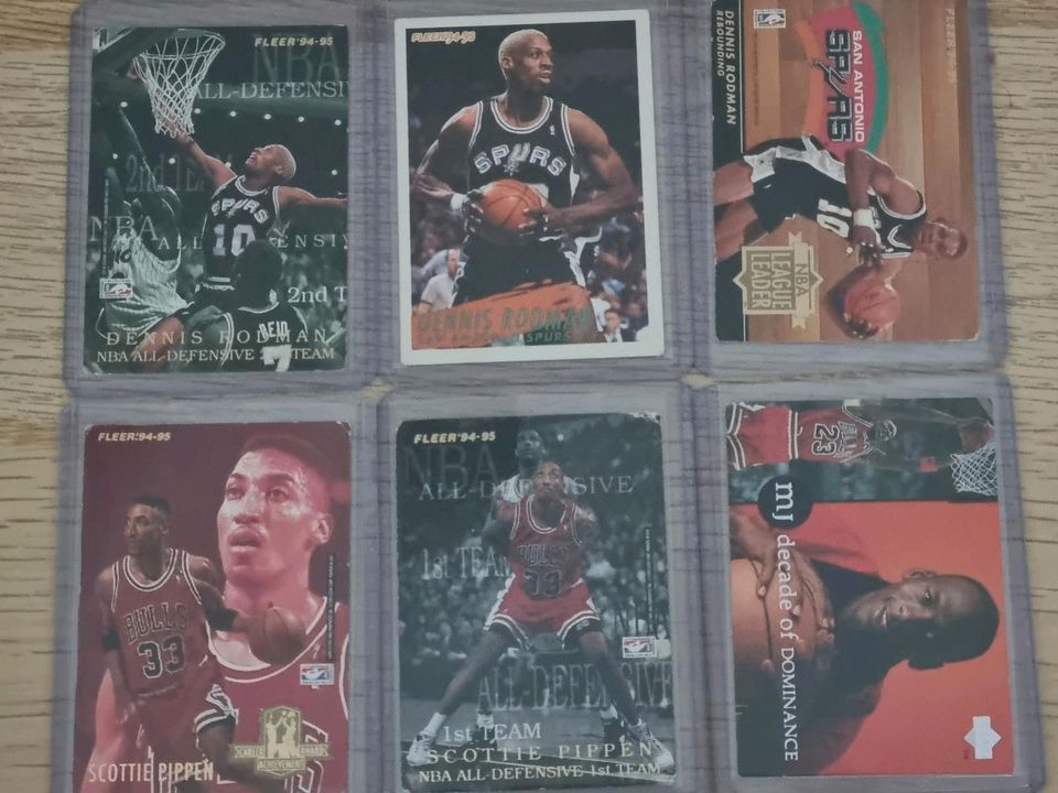 NBA Sammelkarten Fleer '94-96, Upper Deck 94, über 200 Stk. in Iserlohn