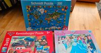 3 Puzzles - Cars, Disney Princess und Weltkarte Baden-Württemberg - Ulm Vorschau