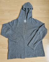 Cecil offener Cardigan Strickjacke mit Kapuze grau meliert Gr M Hessen - Liederbach Vorschau