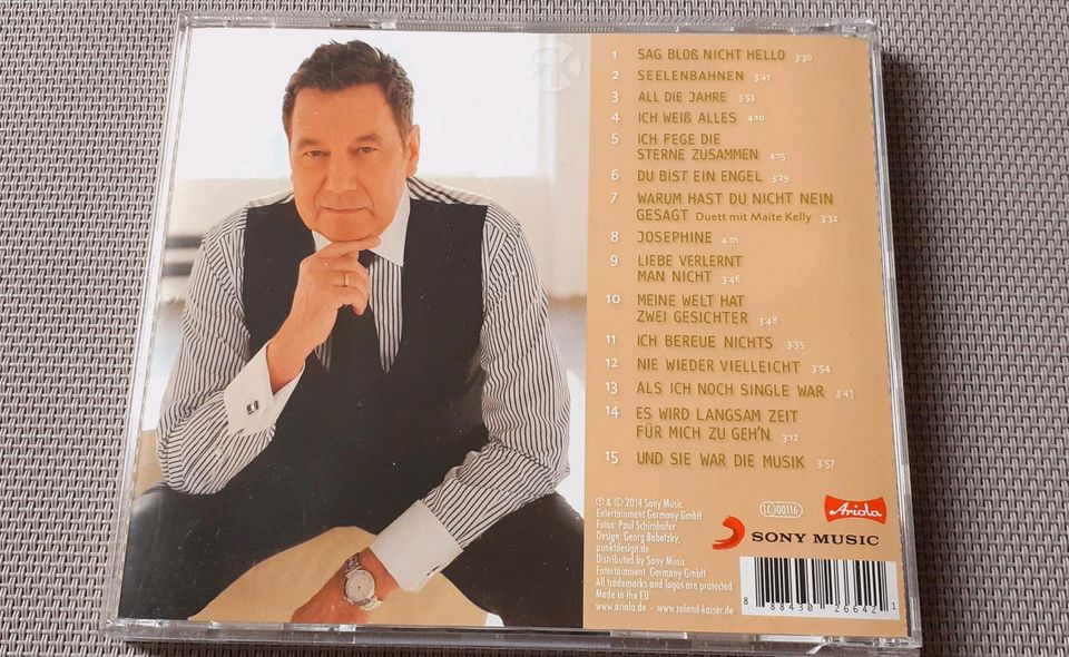 ROLAND KAISER Seelenbahnen CD in Groitzsch