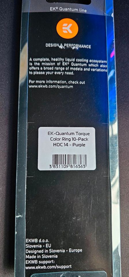 EKWB EK-Torque HDC 14 Farbring 2x10er Pack Lila in Duisburg