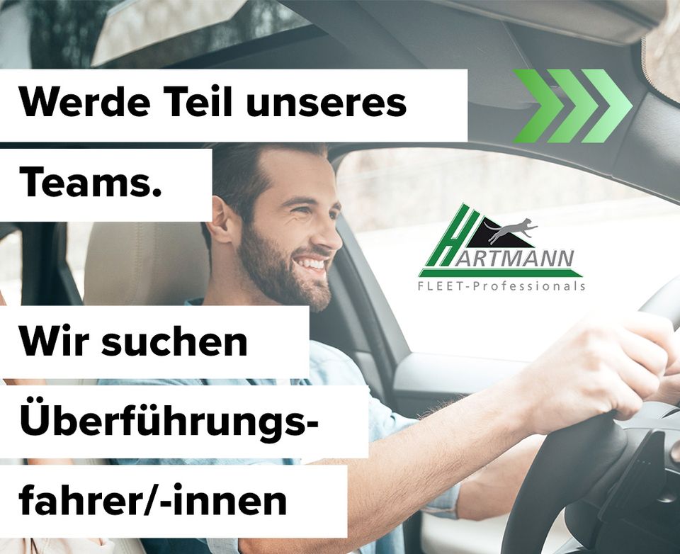 Fahrer PKW Überführungen für Karlsruhe (m/w/d) in Karlsruhe