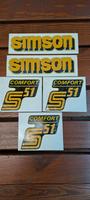 Original DDR Simson S51 Comfort Wasserabziehbilder Selten Mecklenburg-Vorpommern - Putbus Vorschau