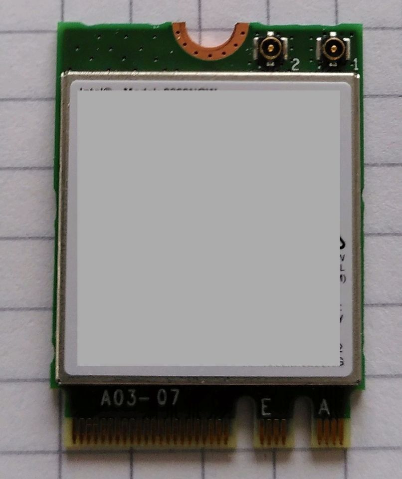 Intel AC 7265 802.11ac, Dual Band, 2x2 Wi-Fi Wlan Karte M2 in Hohenlinden