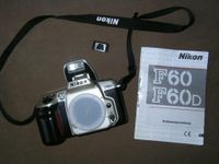 Nikon F60 Gehäuse neuwertig Hessen - Sinntal Vorschau