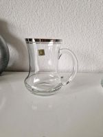 WMF Orginal 1970er Glaskrug Glas mit Silberrand alt Düsseldorf - Hassels Vorschau