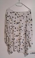 Bluse / Oberteil - Gr. 50 - bpc - weiß / Schmetterlinge Essen - Bergerhausen Vorschau