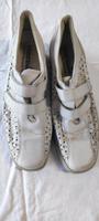 Damen-Lederschuhe beige mit Klettverschluss Gr.40 Bayern - Ochsenfurt Vorschau