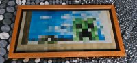 Minecraft Creeper Poster in Massivholzrahmen Rheinland-Pfalz - Siesbach Vorschau