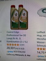 Castrol Edge Professionell 5W30 ca. 1,5Liter Hessen - Rodgau Vorschau