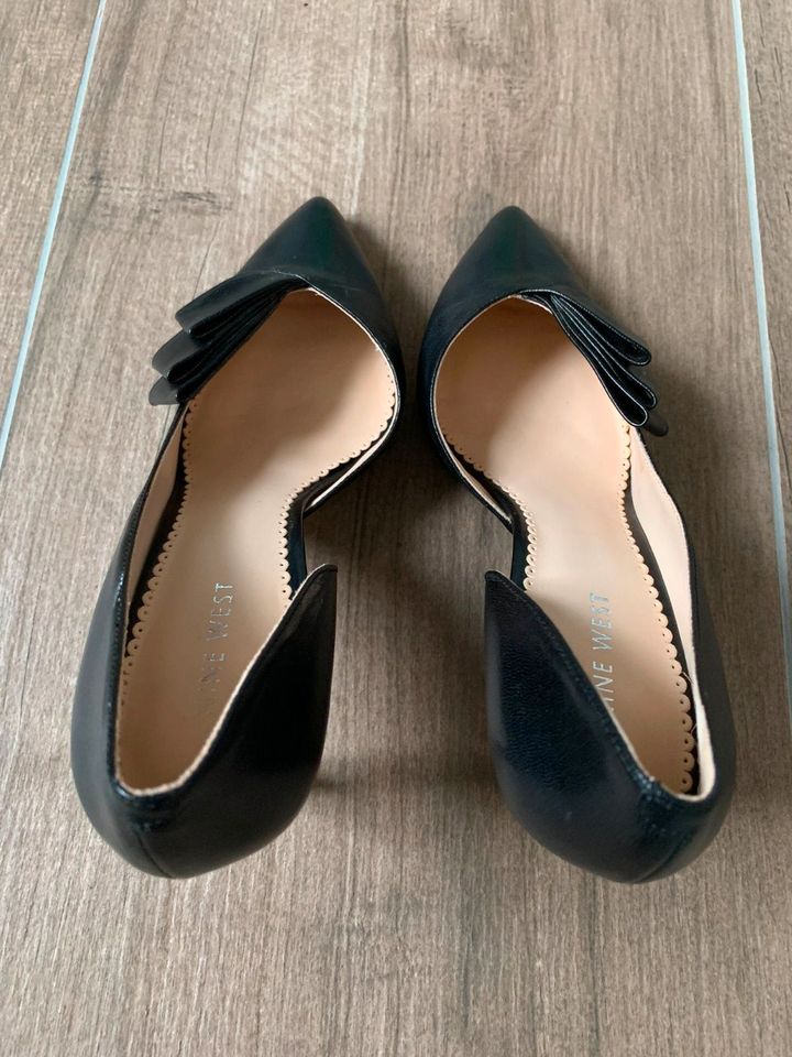 Damenschuhe, Pumps, High Heels, schwarz, Gr. 39 / 40, wie neu! in Falkensee