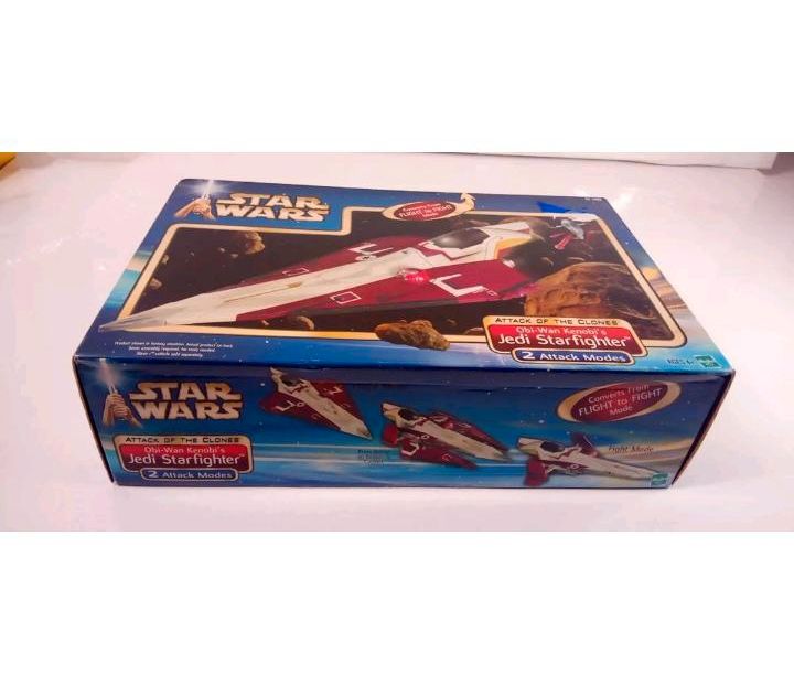 ⭐️ Star Wars Vintage NEU/OVP MISB Obi Wan Kenobi Jedi Starfighter in Oberursel (Taunus)