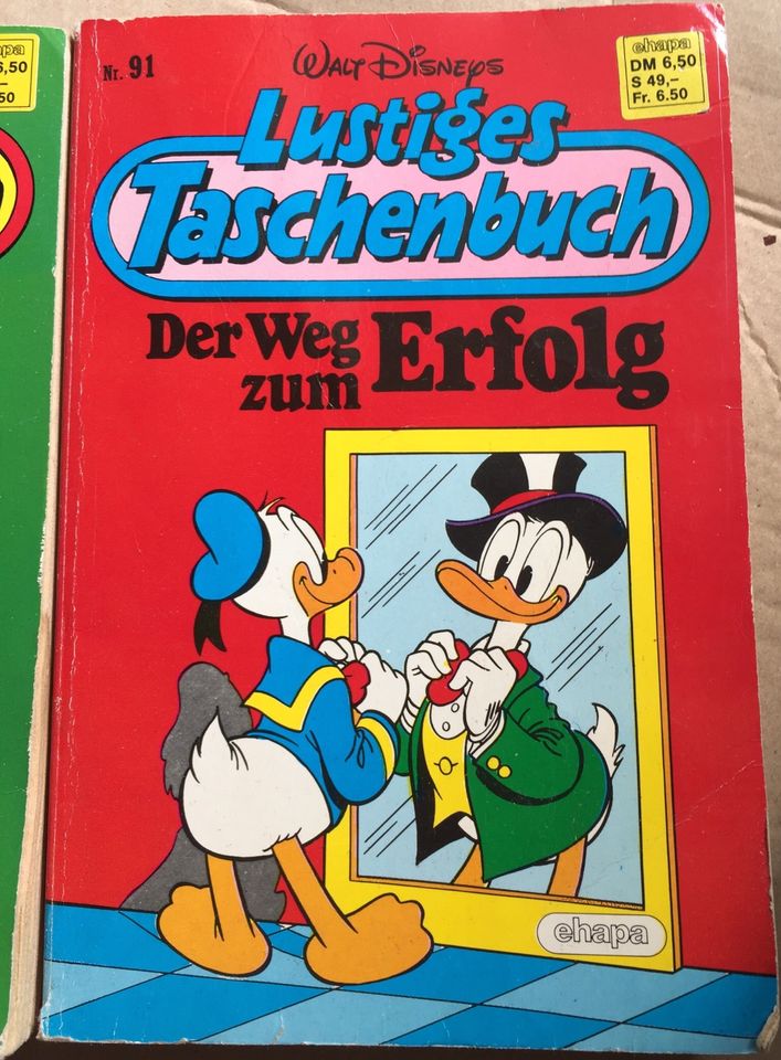 2 Lustige Taschenbücher LTB Nr. 79, 91 Dagobert Donald Duck Comic in Frankfurt am Main