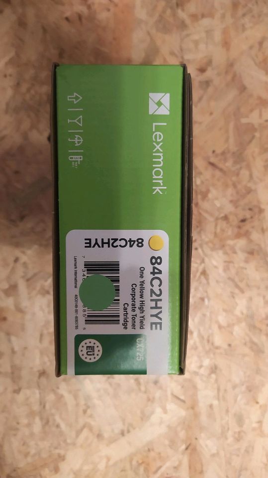 84C2HYE Lexmark CX725 Series Toner Cartridge yellow, gelb in Leipzig