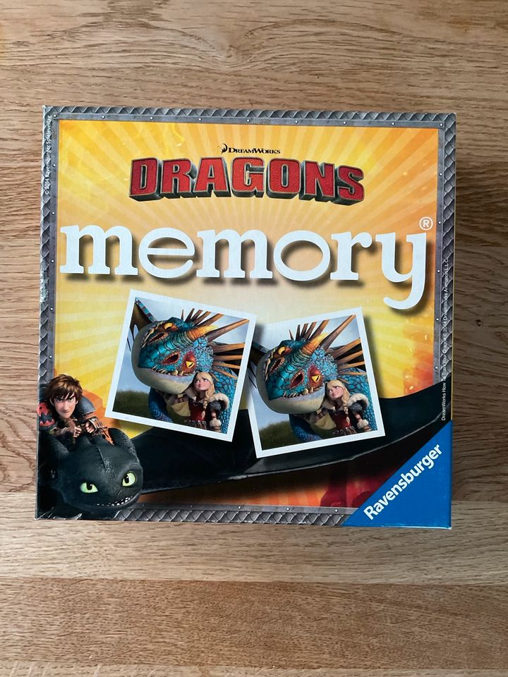 Ravensburger Dragons Drachenzähmen Memory in Bergatreute