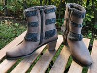 Gabor Boots Stiefelette Braun Echtleder Fell Gr 8,5 / 42,5 Dresden - Pieschen Vorschau